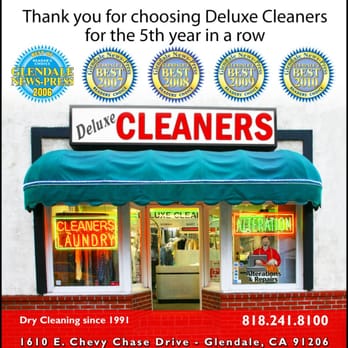 Chevy Chase Deluxe Cleaners - Thank you Glendale, again! - Sewing & Alterations Near Me - Glendale, California Chevy Chase Deluxe Cleaners - Thank you Glendale, again! - Sewing & Alterations Near Me - Glendale, California
