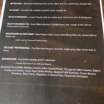 Edley's Bar-B-Que - Drink menu - Barbeque Near Me - Nashville, Tennessee Edley's Bar-B-Que - Drink menu - Barbeque Near Me - Nashville, Tennessee