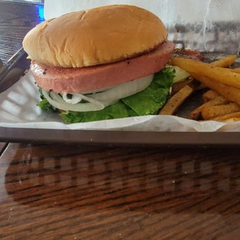Bogey's Bar And Grill - Fried Bologna and French fries another view. - Sports Bars Near Me - Springfield, Ohio Bogey's Bar And Grill - Fried Bologna and French fries another view. - Sports Bars Near Me - Springfield, Ohio