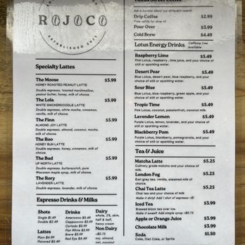 RoJo Coffee - The new menu - Coffee & Tea Near Me - Chesapeake, Virginia RoJo Coffee - The new menu - Coffee & Tea Near Me - Chesapeake, Virginia