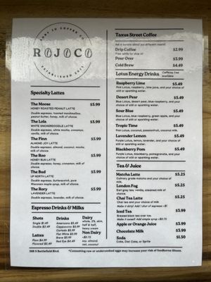 Menu photo 7 RoJo Coffee Chesapeake, VA