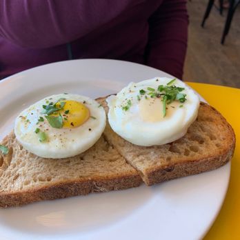 Baker & Commons - This is "poached eggs on toast." - Cafes Near Me - Berkeley, California