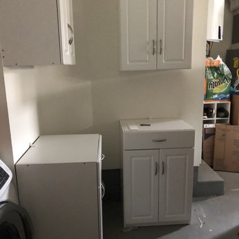 Handyman Ricky - He installed new cabinets in the garage! - Handyman Near Me