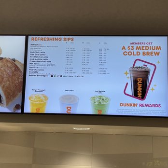 Dunkin' - menu - Donuts Near Me - Aiea, Hawaii Dunkin' - menu - Donuts Near Me - Aiea, Hawaii
