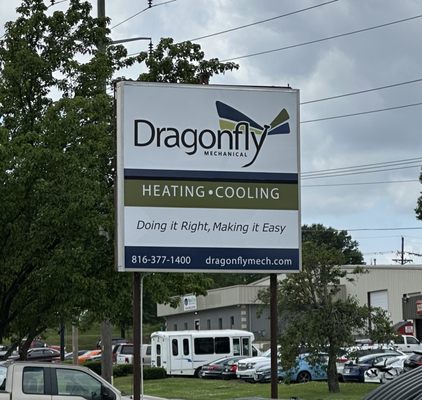 Dragonfly Mechanical Logo
