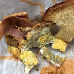 Jack in the Box - This made me gag. Breakfast- do not eat!