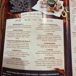 Famous Rivera Grill - Menu page 1 - Appetizers and Lunch Specials
