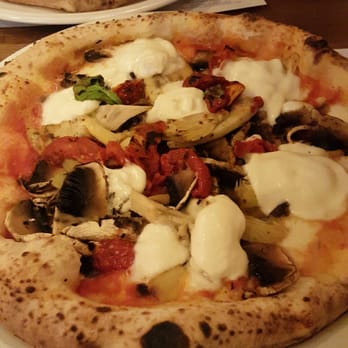 Paesano Pizza - Amazing special on this week. Artichoke, sun blushed tomato and mushroom. With buffalo mozzarella. Amazing! - Pizza Near Me - Glasgow, GLG Paesano Pizza - Amazing special on this week. Artichoke, sun blushed tomato and mushroom. With buffalo mozzarella. Amazing! - Pizza Near Me - Glasgow, GLG