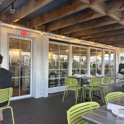 Outdoor seating