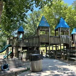Jake Rusher park - No place for soccer balls.