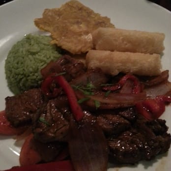 Latin Bites - Lomo Saltado- delish tender meat and yucca - Latin American Near Me - Houston, Texas Latin Bites - Lomo Saltado- delish tender meat and yucca - Latin American Near Me - Houston, Texas