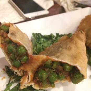 Boteco Restaurant - This was their shrimp empanadas?!?!?!?! Really? Green peas?!?!?! - Brazilian Near Me - Orlando, Florida Boteco Restaurant - This was their shrimp empanadas?!?!?!?! Really? Green peas?!?!?! - Brazilian Near Me - Orlando, Florida