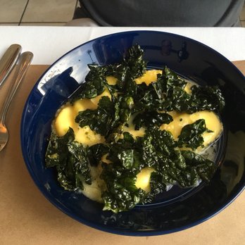 Ellie's - Cheese Ravioli with crispy kale - Italian Near Me - Long Beach, California Ellie's - Cheese Ravioli with crispy kale - Italian Near Me - Long Beach, California