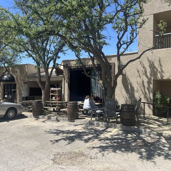 The Waystone - Outside view, decent seating - Breweries Near Me - Midland, Texas