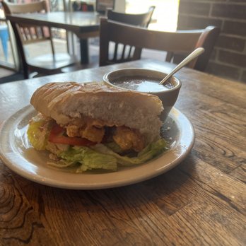 BB's Tex-Orleans - Half Po'boy with Soup Gumbo - Cajun/Creole Near Me - Houston, Texas BB's Tex-Orleans - Half Po'boy with Soup Gumbo - Cajun/Creole Near Me - Houston, Texas
