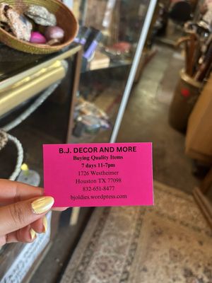 BJ Oldies Antique Shop