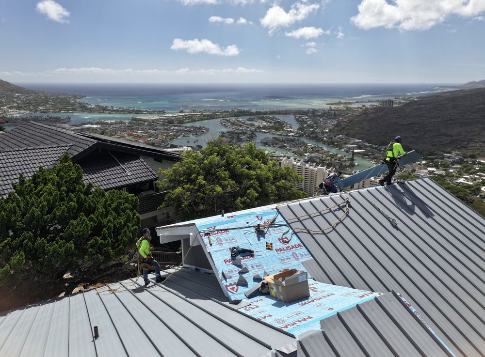 Slide of Gold Pacific Roofing