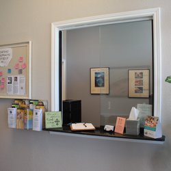 Waller Family Gonstead Chiropractic - Front desk where patients sign-in