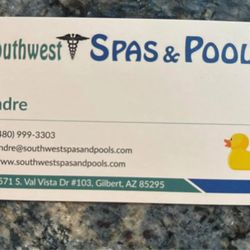 Southwest Spas & Pools - Contact Andre