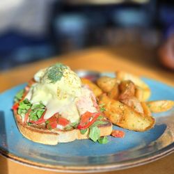 Milestones Grill and Bar - Lobster + Avocado Toast