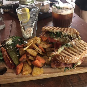 Inside Cafe - Tastes grilled cheese with bacon - Coffee & Tea Near Me - San Miguel de Allende, GUA