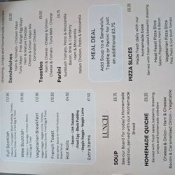 MacKenzie's Coffee House - Menu