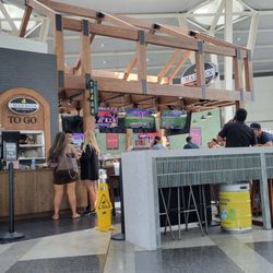 Fresno Air Terminal - New Mad Duck restaurant on the second floor!