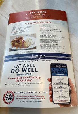 Menu photo 8 Silver Diner Cherry Hill, NJ Menu photo 8 Silver Diner Cherry Hill, NJ