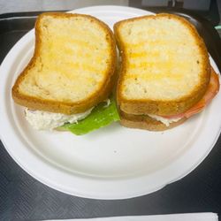 The Beacon Cafe - chicken salad on gluten free bread