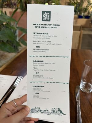 Menu photo 3 Mezquite San Antonio, TX