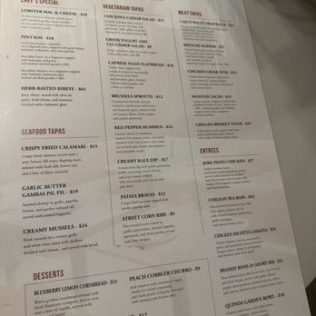 Mistora - Dinner menu - Tapas/Small Plates Near Me - Atlanta, Georgia