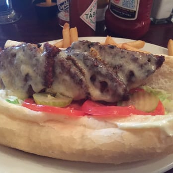 Chartres House - Hot sausage poboy - Beer Bar Near Me - New Orleans, Louisiana