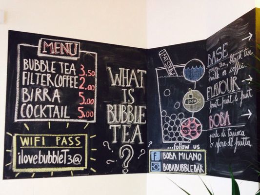 Menu photo 1 Boba Milan, MI