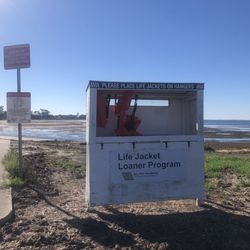 Frank Pate Jr. Park - Loaner life jackets