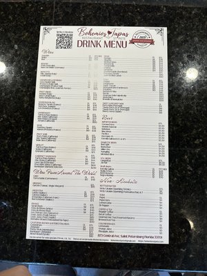 Menu photo 5 Bohemios Tapas St. Petersburg, FL Menu photo 5 Bohemios Tapas St. Petersburg, FL