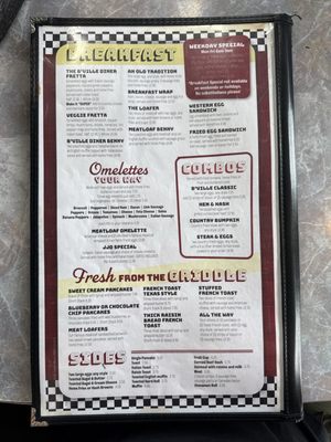 Menu photo 1 Bville Diner Baldwinsville, NY Menu photo 1 Bville Diner Baldwinsville, NY