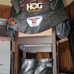 Mastic Family Shoes - New patches and Re-Soled boots, ready to roll.  :)