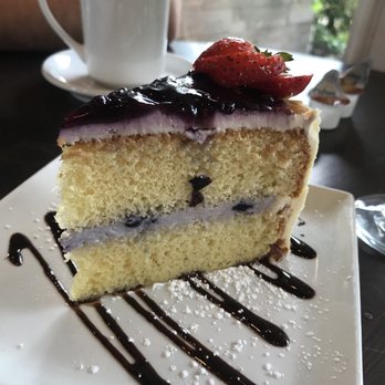 The Loretto Bistro - Blueberry Almond Cake - Coffee & Tea Near Me - Mission, Texas