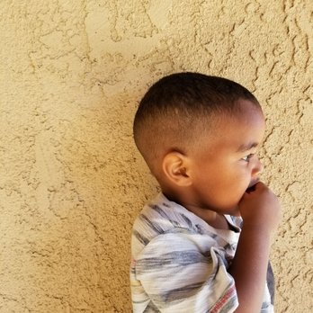 The Chop Shoppe - Short fade on super difficult 2 year old - Barbers Near Me - Lancaster, California