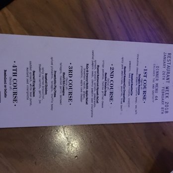 Bar Siena - Restaurant Week Menu 2018 - Italian Near Me - Chicago, Illinois