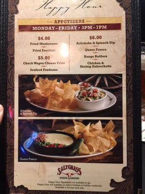 Menu photo 6 Saltgrass Steak House Houston, TX