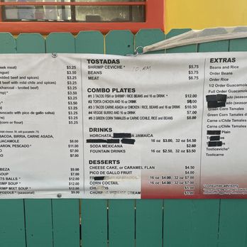Taqueria Pico De Gallo - Menu. - Mexican Near Me - Tucson, Arizona Taqueria Pico De Gallo - Menu. - Mexican Near Me - Tucson, Arizona