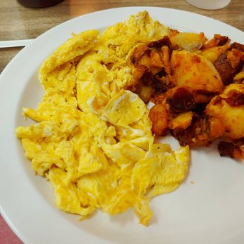 Burnsies - Sad scrambled eggs and admittedly pretty okay potatoes - Coffee & Tea Near Me - Naugatuck, Connecticut