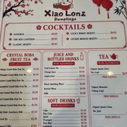 Drink menu... Drink menu...
