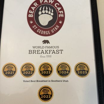 Bear Paw Cafe - Coffee & Tea Near Me - St. George, Utah