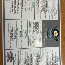Parkview Perk - Menu