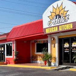 Adela's Mexican Kitchen - Main entrance is on the right