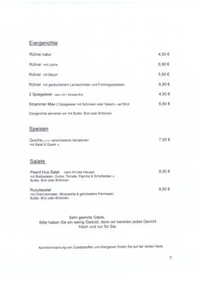Menu photo 1 Peerd Hus Salzgitter, NI