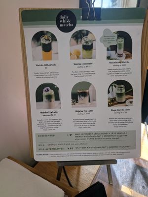 Menu photo 1 Daily Whisk Matcha Honolulu, HI