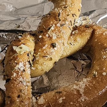 Tiki Tap House - Pretzels are loaded with seasoning but taste like nothing at all. - Pizza Near Me - Centralia, Washington Tiki Tap House - Pretzels are loaded with seasoning but taste like nothing at all. - Pizza Near Me - Centralia, Washington